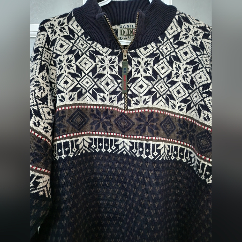 Vintage Daniel David 1/4 zip Sweater